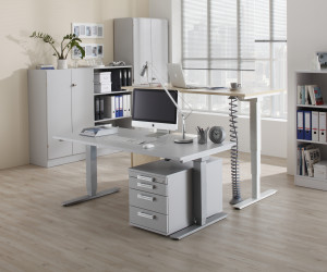 Effets d’un bureau à hauteur réglable à manœuvre électrique sur l’inconfort du aux TMS et la productivité chez des travailleurs sur ordinateur